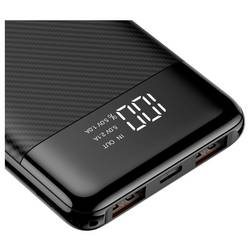 XCell powerbanka Li-Pol, 10000 mAh, černá, Indikátor stavu