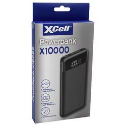 XCell powerbanka Li-Pol, 10000 mAh, černá, Indikátor stavu