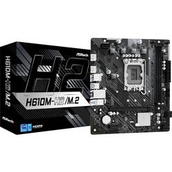 ASRock H610M-H2/M.2 Základní deska Socket (PC) #####Intel® 1700 Tvarový faktor Micro-ATX Čipová sada základní desky Intel® H610