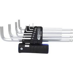 KS Tools 9202450 inbus sada klíčů 5/64 palec, 3/32 palec, 1/8 palec, 5/32 palec, 3/16 palec, 1/4 palec, 5/16 palec, 3/8 palec, 1/2 palec, 9/16 palec 10dílná