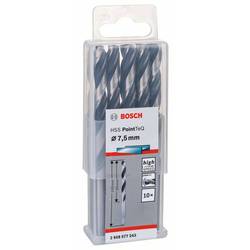 Bosch Accessories 2608577243 2608577243 HSS kovový spirálový vrták 7.5 mm Celková délka 109 mm leštěný DIN 338 válcová stopka 10 ks