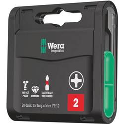 Wera Impaktor 05057752001 sada bitů, 15dílná, šestiúhelník, 1/4 (6,3 mm)
