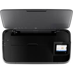 HP OfficeJet 250 All-in-One multifunkční tiskárna inkoustová barevná A4 tiskárna, skener, kopírka provoz na akumulátor, Wi-Fi, ADF