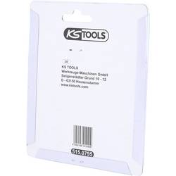 KS Tools 515.0795 Sada speciálních hliníkových hlavic na nástrčný klíč kol pro vícedílné OSZ ráfky, 4 ks