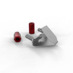 Patchbox DVMNT50RD 483 mm (19) 1 U červená, stříbrná