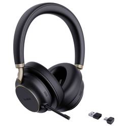 Yealink BH 76 Plus Teams Black U Headset otevřená (On Ear) Bluetooth® černá Potlačení hluku Indukce telefon