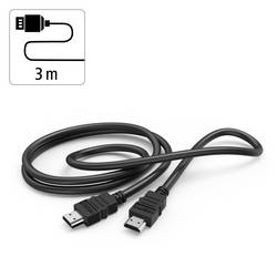 Hama HDMI propojovací kabel Zástrčka HDMI-A 3 m černá 00205001 Audio Return Channel HDMI kabel