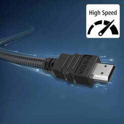 Hama HDMI propojovací kabel Zástrčka HDMI-A 3 m černá 00205001 Audio Return Channel HDMI kabel