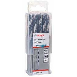 Bosch Accessories 2608577238 2608577238 HSS kovový spirálový vrták 7 mm Celková délka 109 mm leštěný DIN 338 válcová stopka 10 ks