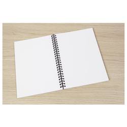 Sigel SN700 Quicknote Softcover poznámková kniha se spirálovou vazbou tečkovaná lineatura (tečkované čtverečky) korál, šedá 80 listů DIN A5