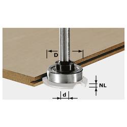Frézovací vřeteno S8 1,5-5 KL28 Festool 499804 Průměr 28 mm