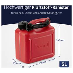 Hünersdorff 811320 STANDARD kanystr na palivo 5 l HDPE