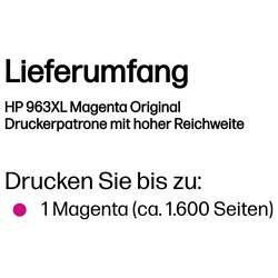 HP Ink 963XL originál Single purppurová 3JA28AE