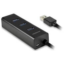 AXAGON HUE-S2B USB Hub 4 porty USB-A, microUSB USB 3.2 Gen1 5 GBit/s