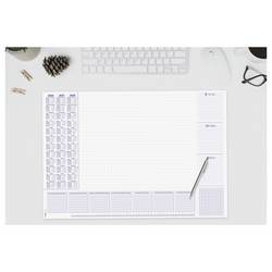 Sigel H6355 psací podložka týdenní plán 2026, 2027, 2028 bílá (š x v) 59.5 cm x 41 cm 30 listů 1 ks