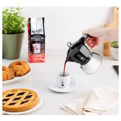 Bialetti Bialetti MOKA 2TZ Induction nera kávovar na espresso a cappuccino černá