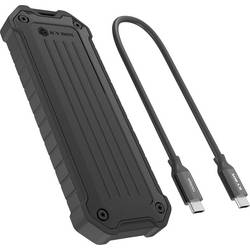 ICY BOX IB-1827MCP-C31 Pouzdro pro SSD M.2 USB-C™ (USB 3.2 Gen 2) 10 GBit/s M.2 PCIe NVMe, SATA 2230, 2242, 2260, 2280 61174