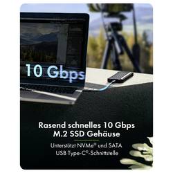 ICY BOX IB-1827MCP-C31 Pouzdro pro SSD M.2 USB-C™ (USB 3.2 Gen 2) 10 GBit/s M.2 PCIe NVMe, SATA 2230, 2242, 2260, 2280 61174