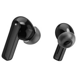 Hama Passion Clear II špuntová sluchátka (In Ear) Bluetooth® černá Potlačení hluku Nabíjecí pouzdro telefon