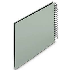 Hama Fine Art. 00009870 album se spirálovou vazbou (š x v) 280 mm x 240 mm zelená 50 Seiten