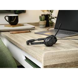 Jabra Evolve2 30 SE Headset otevřená (On Ear) kabelová stereo černá Redukce šumu mikrofonu, Potlačení hluku headset telefon