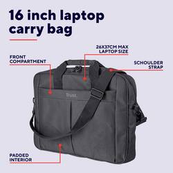 Trust brašna na notebooky Laptop Taschen Max. velikost: 40,6 cm (16) vícebarevná