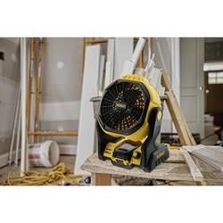 DEWALT Akumulátorový ventilátor (Ø x v) 176 mm x 50 mm možné napájení z akumulátru