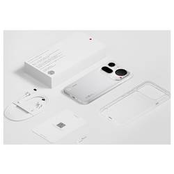Nothing 4a Pro smartphone 128 GB, 17.3 cm (6.83 palec), stříbrná, Android™ 16, dual SIM