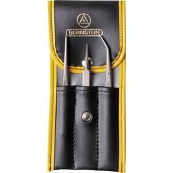 BERNSTEIN Tools for Electronics 5-030 sada pinzet, 3dílná, super špičatá , tupá, špičatá, zahnutá, jemná, 160 mm
