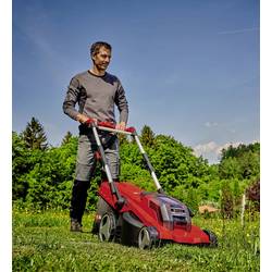 Einhell Professional RASARRO 36/40 (2x4.0Ah) akumulátor Akumulátorová sekačka Vč. nabíječky Twincharger, + 2. akumulátor 18 V šířka sekání 40 cm Určen pro 500
