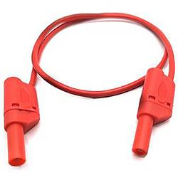 Mueller Electric 22.421-2M-2 měřicí kabel banánková zástrčka 4 mm banánková zástrčka 4 mm 2 m červená 1 ks