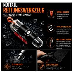 Guard Dog Security 310104 RESQ Nouzové kladívko s řezákem na pásy rozbíječ skla, řezák na popruhy 1 ks