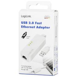 LogiLink UA0144B síťový adaptér 100 MBit/s USB 2.0, RJ45