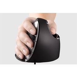 Evoluent D Small laserová ergonomická myš, přenos USB, 6 tlačítko, vícebarevná