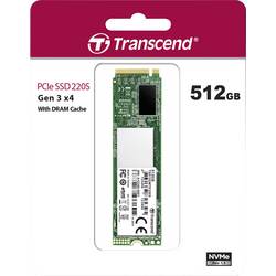 Transcend 220S 512 GB interní SSD disk NVMe/PCIe M.2 M.2 NVMe PCIe 3.0 x4 Retail TS512GMTE220S