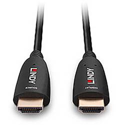 LINDY HDMI kabel Zástrčka HDMI-A 15.00 m černá 38511 8K UHD HDMI kabel