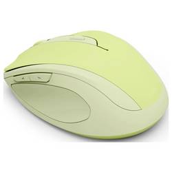 Hama WM-400 optická myš, přenos bezdrátový, 6 tlačítko, 1600 dpi, zelená