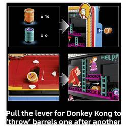 6588607 LEGO® Super Mario™ Donkey Kong™ Arcade; retro hrací automat; pokojová dekorace