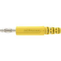 Schützinger DI FK 9900 L Ni / GE banánek zástrčka zástrčka, rovná Ø pin: 4 mm žlutá 1 ks