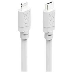 Hama Nabíjecí kabel USB USB 2.0 USB-C ® zástrčka, Apple Lightning konektor 1 m bílá 00201815
