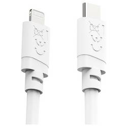 Hama Nabíjecí kabel USB USB 2.0 USB-C ® zástrčka, Apple Lightning konektor 1 m bílá 00201815