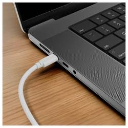 Hama Nabíjecí kabel USB USB 2.0 USB-C ® zástrčka, Apple Lightning konektor 1 m bílá 00201815