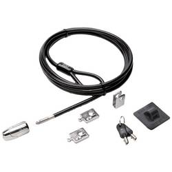 Kensington kabelový zámek pro PC, kódový zámek s klíčem 2400 mm Desktop & Peripherals Locking Kit 2.0