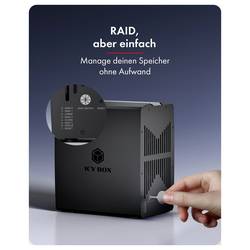 ICY BOX IB-RD3705-CU3 pouzdro pevného disku SATA USB Host, USB-C® SATA III, SATA 6 Gb/s 61195