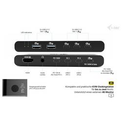 i-tec USB-C® dokovací stanice KVM Docking Station HDMI PD