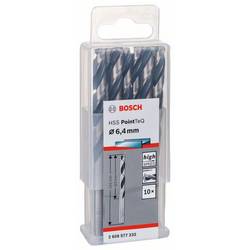 Bosch Accessories 2608577232 2608577232 kovový spirálový vrták 6.4 mm 10 ks