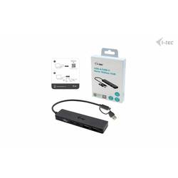i-tec C31HUBMETAL2A2C USB Hub 2 + 2 port USB-A, USB-C® USB 3.2 Gen2 10 GBit/s s konektorem USB C černá I-TEC USB-C Metal HUB 2xUSB 3.0 2xUSB-C