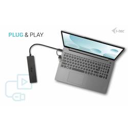 i-tec C31HUBMETAL2A2C USB Hub 2 + 2 port USB-A, USB-C® USB 3.2 Gen2 10 GBit/s s konektorem USB C černá I-TEC USB-C Metal HUB 2xUSB 3.0 2xUSB-C