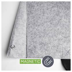 Sigel brašna na notebooky Desk Sharing Bag Workspace M/L | 45 x 28 x 15 cm Max. velikost: 40,6 cm (16) světle šedá