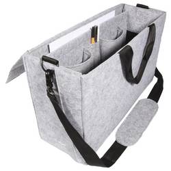 Sigel brašna na notebooky Desk Sharing Bag Workspace M/L | 45 x 28 x 15 cm Max. velikost: 40,6 cm (16) světle šedá